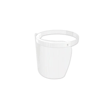 deflecto® Disposable Face Shield, 13 X 10, One Size Fits All, Clear, 100-carton freeshipping - TVN Wholesale